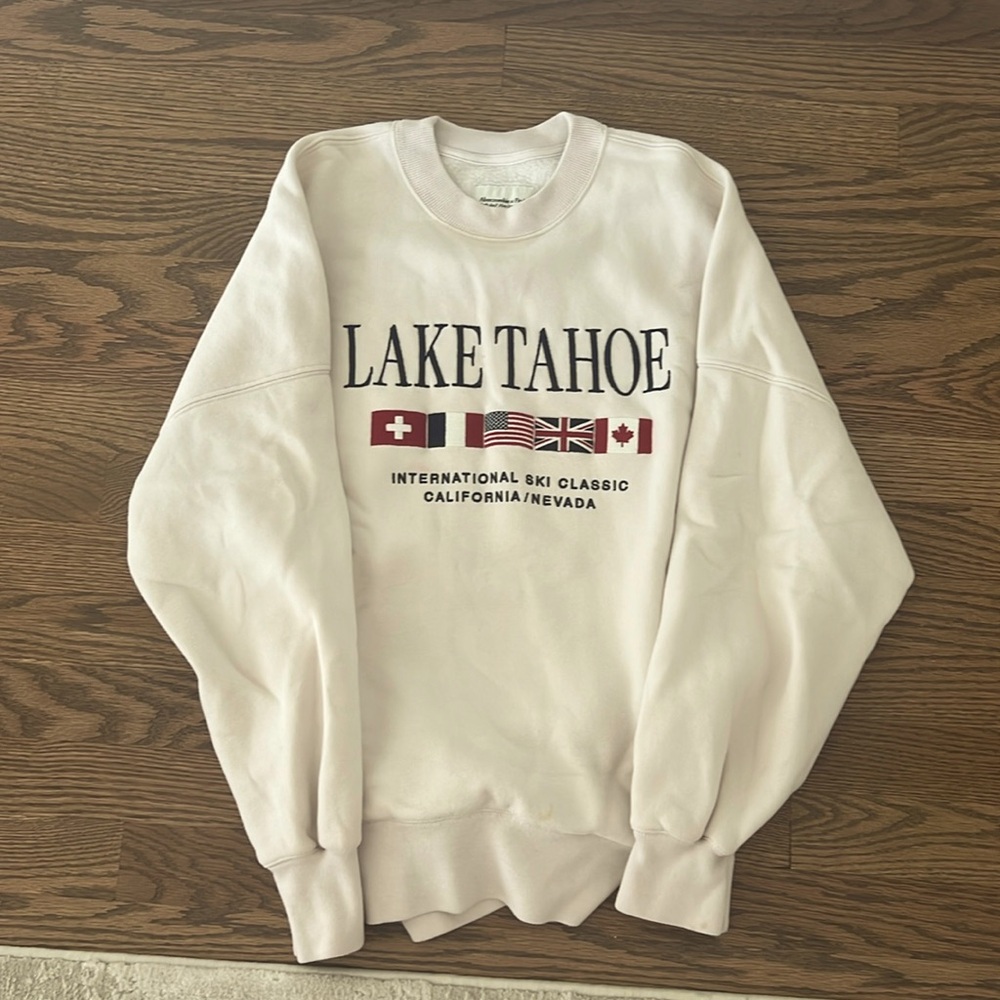 AMBERCROMBIE Fleece jumper, very oversized size s, fits like medium